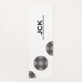 Deel zestien's caleidoscoop art 1 yogamat (Achterkant)