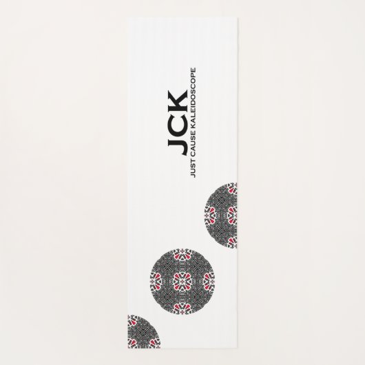 Deel zestien's caleidoscoop art 1 yogamat (Achterkant)