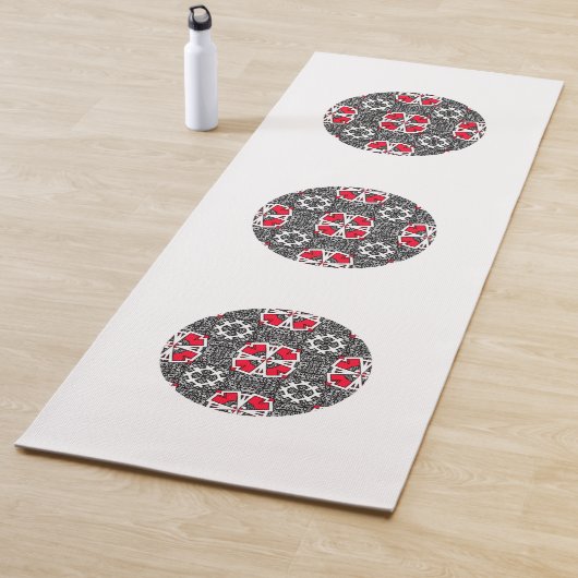 Deel zestien's caleidoscoop art. acht yogamat (In situ)