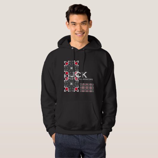 Deel zestien's caleidoscoop art drie hoodie (Voorkant volledig)