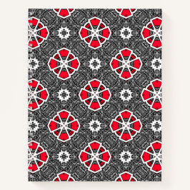 Deel zestien's caleidoscoop art drie notitieboek