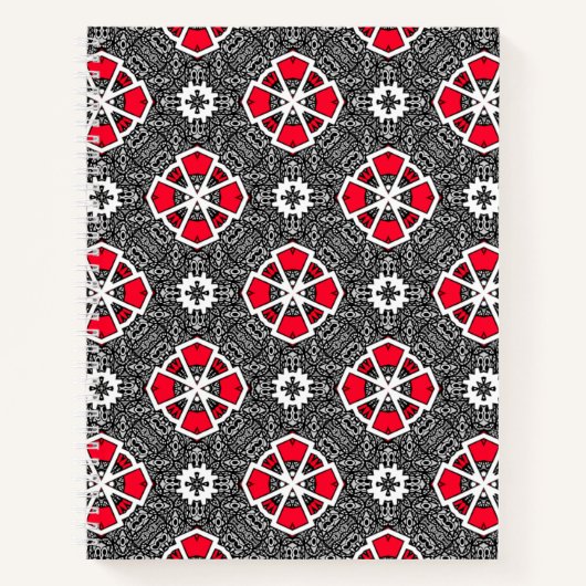 Deel zestien's caleidoscoop art drie notitieboek (Voorkant)