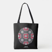 Deel zestien's caleidoscoop art drie tote bag (Achterkant)