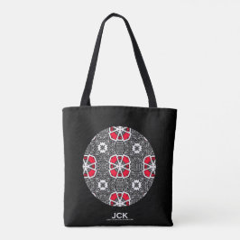 Deel zestien's caleidoscoop art drie tote bag