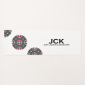 Deel zestien's caleidoscoop art drie yogamat (Achterkant (horizontaal))