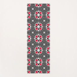 Deel zestien's caleidoscoop art drie yogamat