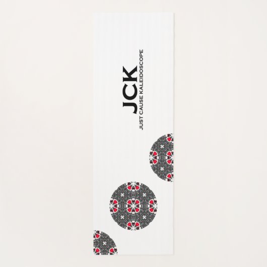 Deel zestien's caleidoscoop art drie yogamat (Achterkant)