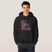Deel zestien's caleidoscoop art negen hoodie (Voorkant volledig)