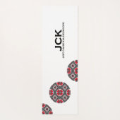 Deel zestien's caleidoscoop art negen yogamat (Achterkant)