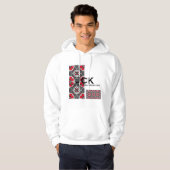 Deel zestien's caleidoscoop art tien hoodie (Voorkant volledig)
