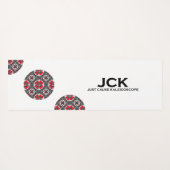 Deel zestien's caleidoscoop art tien yogamat (Achterkant (horizontaal))