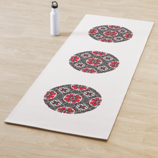 Deel zestien's caleidoscoop art tien yogamat (In situ)