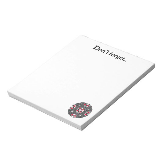 Deel zestien's caleidoscoop art twee notitieblok (Linkerzijde)