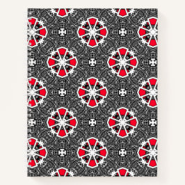 Deel zestien's caleidoscoop art twee notitieboek