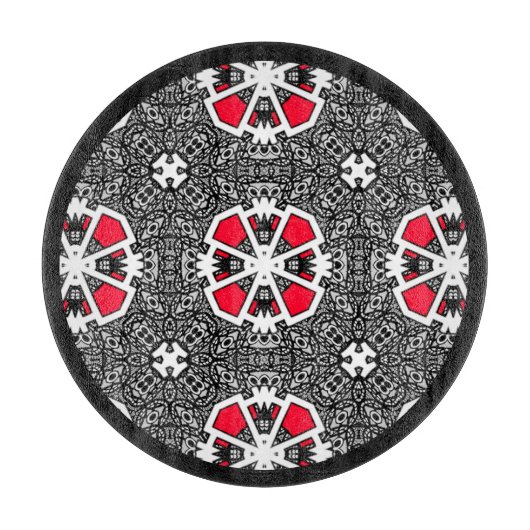 Deel zestien's caleidoscoop art twee snijplank (Voorkant)