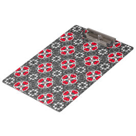 Deel zestien's caleidoscoop art vier klembord