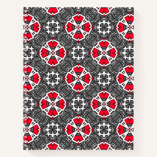 Deel zestien's caleidoscoop art vier notitieboek (Voorkant)