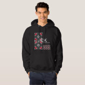 Deel zestien's caleidoscoop art vijf hoodie (Voorkant volledig)