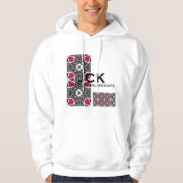 Deel zestien's caleidoscoop art zes hoodie