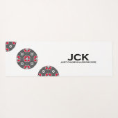 Deel zestien's caleidoscoop art zes yogamat (Achterkant (horizontaal))