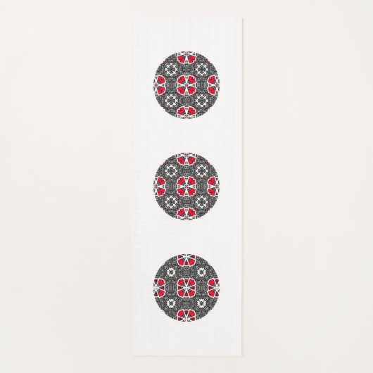 Deel zestien's caleidoscoop art zes yogamat (Voorkant)