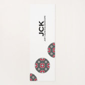 Deel zestien's caleidoscoop art zes yogamat (Achterkant)