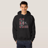Deel zestien's caleidoscoop art zeven hoodie (Voorkant volledig)