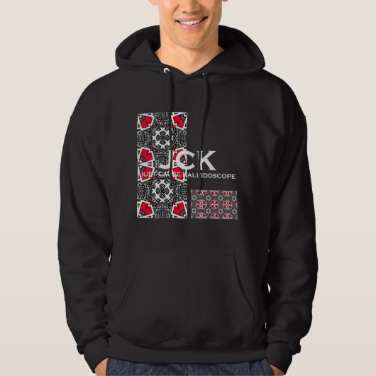 Deel zestien's caleidoscoop art zeven hoodie (Voorkant)