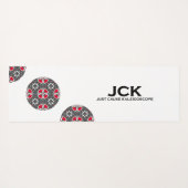 Deel zestien's caleidoscoop art zeven yogamat (Achterkant (horizontaal))