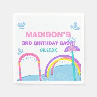 Deelgebied Splish Splash Pad Water Park Girl Birth Servet