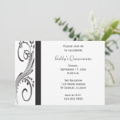 Deelname aan het programma Black and White Swirl Q (Staand voorkant)