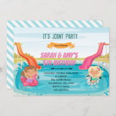 Deelname watersilde girl kaart (Voorkant / Achterkant)