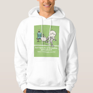 Deelnemen aan het leven hoodie