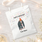 Deelnemende dieren met een partij bedankzakje (Geknipt)