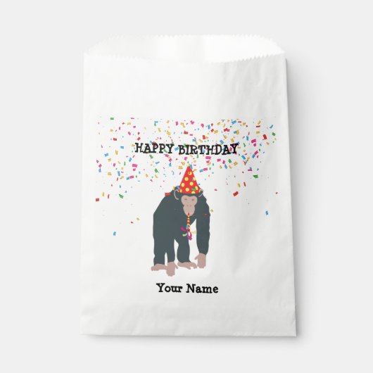 Deelnemende dieren met een partij bedankzakje (Voorkant)