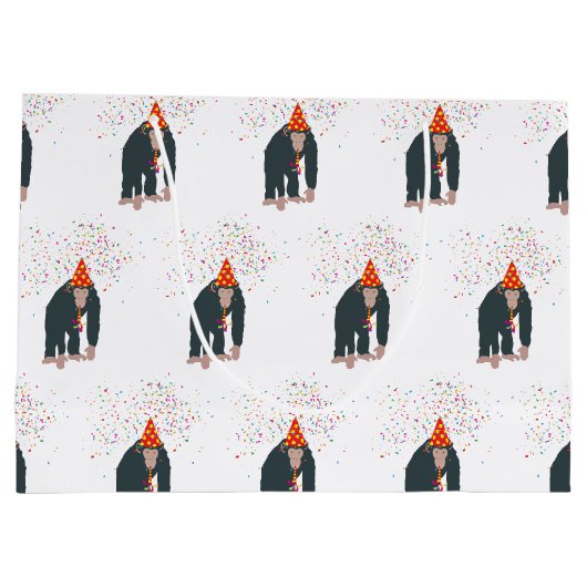 Deelnemende dieren met een partij groot cadeauzakje