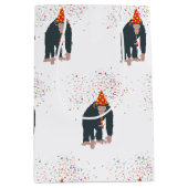 Deelnemende dieren met een partij medium cadeauzakje (Voorkant)