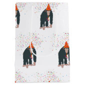 Deelnemende dieren met een partij medium cadeauzakje (Achterkant)