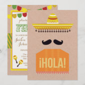 Deelnemende partij Mexicaanse uitnodiging voor Fie (Voorkant / Achterkant)