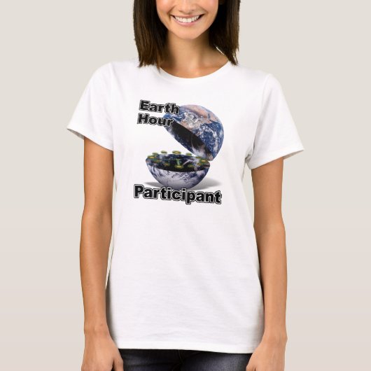 Deelnemer Earth Hour T-shirt (Voorkant)