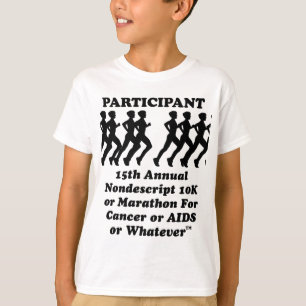 Deelnemer Nondescript 10K Marathon T-Shirt