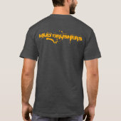 Deelnemer T-Shirt van de Mud Crushers van het team (Achterkant)