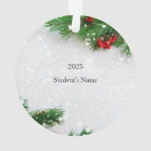 Deelnemeringsornament voor recital ornament (achterkant)