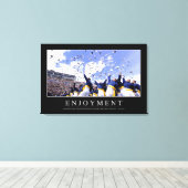 Deelneming: Inspirerend prijsopgave Canvas Afdruk (Insitu (Houten vloer))