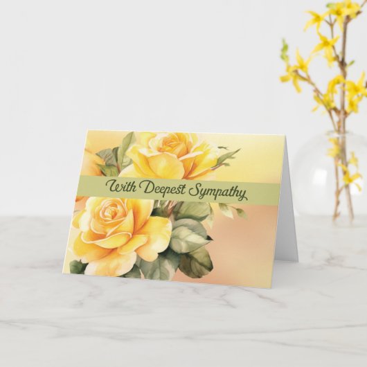 deelneming van de Rozen van de fracties Kaart (Gele Bloem)