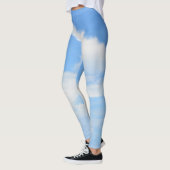 Deels Cloudy Blue Sky Chic Blue en White Leggings (Links)