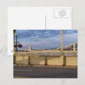 Deels Cloudy Day over de drie zusbruggen Briefkaart (Voorkant / Achterkant)