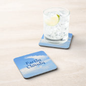 Deels Cloudy Sky met een Twist Bier Onderzetter (Rechterzijde)