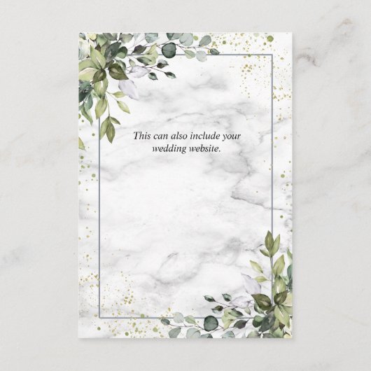 Deels over het trottoirhuwelijk in de mosterd Blue Informatiekaartje (Achterkant)