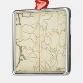 Deelsector Frankrijk Metalen Ornament (Links)